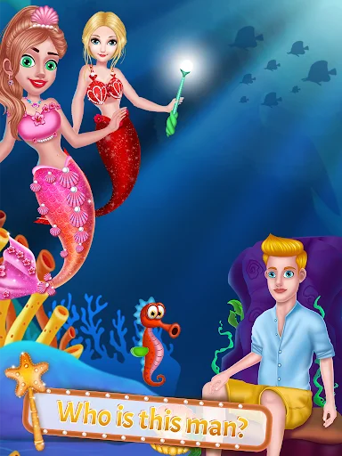 Princess Mermaid Story ڈاؤن لوڈ کریں – بچوں کے لیے بہترین تعلیمی گیم - Screenshot 4
