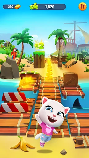 Talking Tom Gold Run ڈاؤن لوڈ کریں – بہترین لامتناہی رننگ گیم - Screenshot 10