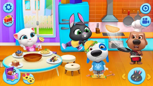 My Talking Tom Friends ڈاؤن لوڈ کریں – بچوں کے لیے بہترین تفریحی گیم - Screenshot 6