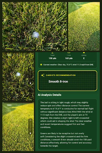 MyCaddie™ ڈاؤن لوڈ کریں – AI گالف اسسٹنٹ، بہترین شاٹس کے لیے مفت - Screenshot 1
