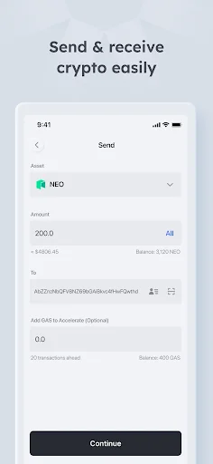 OneGate ڈاؤن لوڈ کریں – بلاکچین کی دنیا تک رسائی حاصل کریں - Screenshot 5