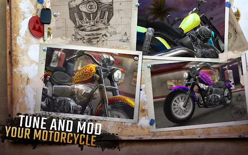 Moto Rider GO: Highway Traffic ڈاؤن لوڈ کریں – بہترین بائیک ریسنگ گیم - Screenshot 16