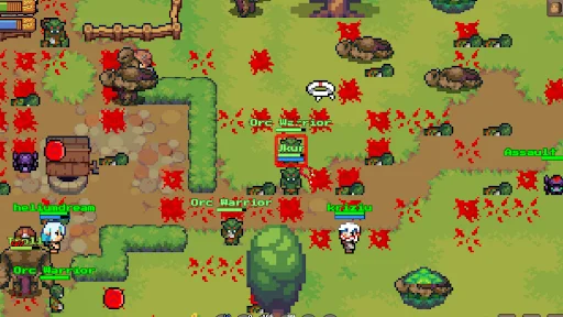 Definya 2D MMORPG ڈاؤن لوڈ کریں – بہترین پکسل آرٹ آن لائن آر پی جی - Screenshot 5