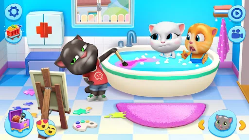 My Talking Tom Friends ڈاؤن لوڈ کریں – بچوں کے لیے بہترین تفریحی گیم - Screenshot 9