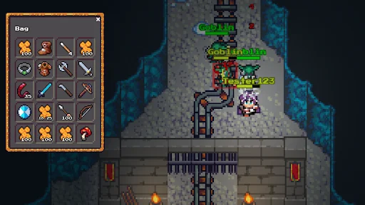 Definya 2D MMORPG ڈاؤن لوڈ کریں – بہترین پکسل آرٹ آن لائن آر پی جی - Screenshot 10
