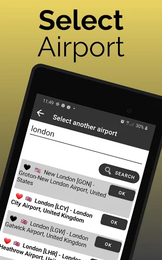 Fukuoka Airport Flight Info ڈاؤن لوڈ کریں – ریئل ٹائم فلائٹ اپ ڈیٹس - Screenshot 9