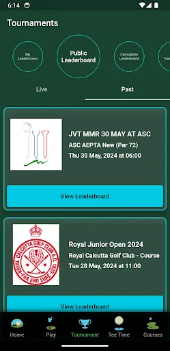 Online Golf App ڈاؤن لوڈ کریں – گالف کے انتظام کے لیے بہترین ویب سافٹ ویئر - Screenshot 9