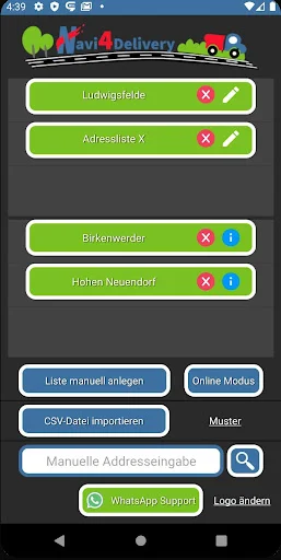 Navi4Delivery ڈاؤن لوڈ کریں – ڈیلیوری کے لیے بہترین روٹ پلاننگ ایپ - Screenshot 2