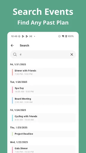 Simple Calendar ڈاؤن لوڈ کریں – شیڈول اور ریمائنڈر کے لیے بہترین ایپ - Screenshot 6