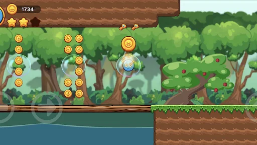 Ball Hero: Red Bounce & Roll ڈاؤن لوڈ کریں – دلچسپ پہیلیاں - Screenshot 7