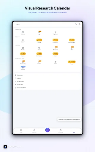 Smart Peptide Tracker ڈاؤن لوڈ کریں – پیپٹائڈ ٹریکنگ ایپ - Screenshot 19