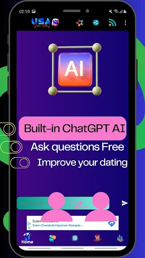 USA Dating ڈاؤن لوڈ کریں – امریکہ اور پیرس میں نئے دوست بنائیں - Screenshot 11