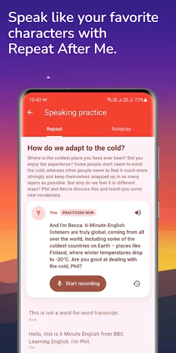 Learning English – 6 Minutes ڈاؤن لوڈ کریں – انگلش سیکھیں اور بہتر بنائیں - Screenshot 15
