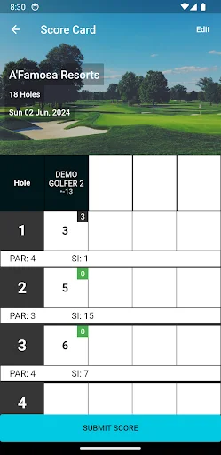 Online Golf App ڈاؤن لوڈ کریں – گالف کے انتظام کے لیے بہترین ویب سافٹ ویئر - Screenshot 6