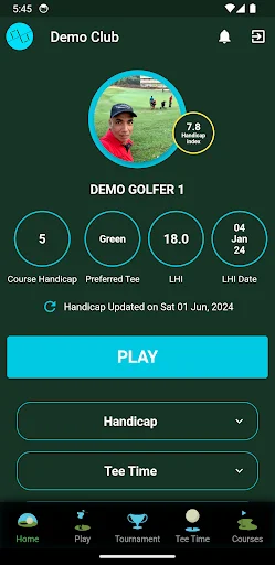Online Golf App ڈاؤن لوڈ کریں – گالف کے انتظام کے لیے بہترین ویب سافٹ ویئر - Screenshot 11
