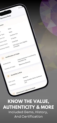 Jewelry Identifier ایپ ڈاؤن لوڈ کریں – زیورات اور قیمتی پتھروں کی پہچان - Screenshot 8