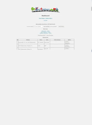 Navi4Delivery ڈاؤن لوڈ کریں – ڈیلیوری کے لیے بہترین روٹ پلاننگ ایپ - Screenshot 7
