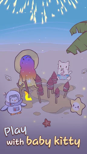 Cats&Soup ڈاؤن لوڈ کریں – پیاری بلیوں کے ساتھ آرام دہ گیم - Screenshot 3