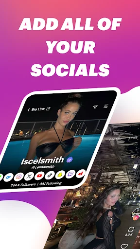 Linkme ڈاؤن لوڈ کریں – سوشل نیٹ ورکنگ اور شیئرنگ کے لیے بہترین ایپ - Screenshot 3