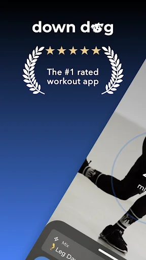 HIIT | Down Dog ڈاؤن لوڈ کریں – بہترین ہوم ورک آؤٹ ایپ - Screenshot 1