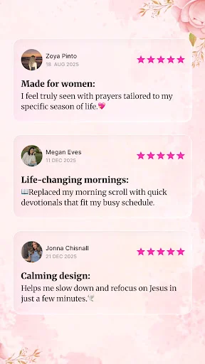 Bible For Women ڈاؤن لوڈ کریں – خواتین کے لیے روزانہ بائبل اور دعائیں - Screenshot 16