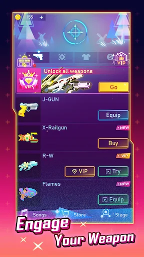 Beat Fire ڈاؤن لوڈ کریں – بہترین میوزک اور ردھم گیم - Screenshot 3