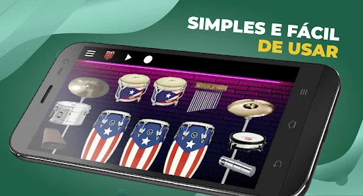 Percussion Instruments: Drums ڈاؤن لوڈ کریں – بہترین میوزک ایپ - Screenshot 6