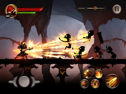 Stickman Legends Offline ڈاؤن لوڈ کریں – بہترین شیڈو فائٹ RPG - Screenshot 15