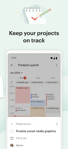 Todoist ایپ ڈاؤن لوڈ کریں – اپنے کاموں کو منظم اور ٹریک کریں - Screenshot 3