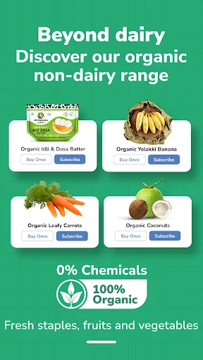 Akshayakalpa Organic Milk ایپ ڈاؤن لوڈ کریں – تازہ آرگینک دودھ - Screenshot 6
