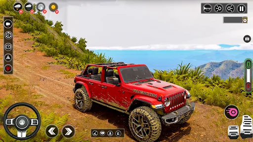 4×4 Jeep Driving Offroad Games ڈاؤن لوڈ کریں – بہترین آف روڈ تجربہ - Screenshot 3