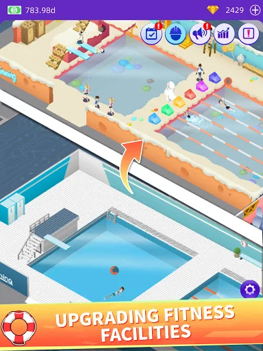 Idle GYM Sports ڈاؤن لوڈ کریں – بہترین فٹنس مینجمنٹ گیم - Screenshot 16