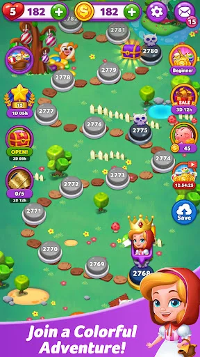 Lollipop: Sweet Taste Match 3 ڈاؤن لوڈ کریں – بہترین پزل گیم - Screenshot 7