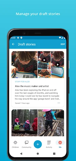Storypark for Educators ڈاؤن لوڈ کریں – بچوں کی تعلیم کا ڈیجیٹل ریکارڈ - Screenshot 6