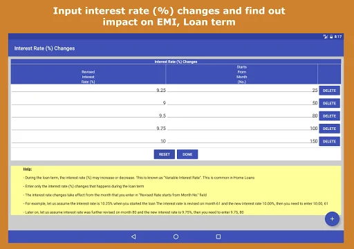 Financial Calculator India ڈاؤن لوڈ کریں – بہترین مالیاتی ٹولز - Screenshot 19