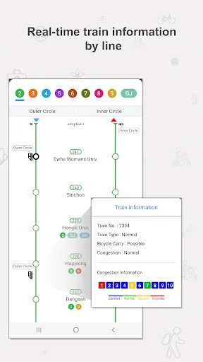 Seoul Subway ایپ ڈاؤن لوڈ کریں – سیول کے لیے بہترین ٹریول گائیڈ - Screenshot 15
