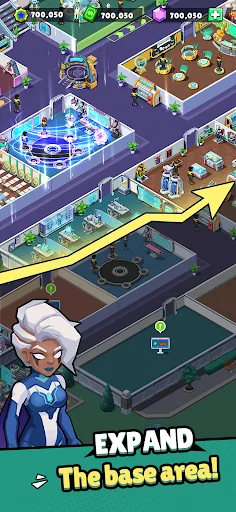 Idle Superpower School ڈاؤن لوڈ کریں – سپر پاور اسکول گیم - Screenshot 12