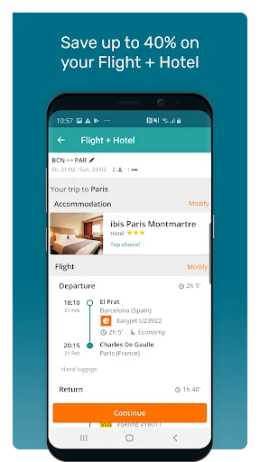 Travellink: سستے ٹکٹ اور ہوٹل بکنگ – Travellink ایپ ڈاؤن لوڈ کریں - Screenshot 2
