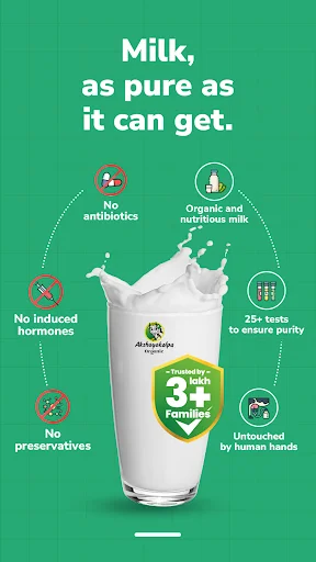 Akshayakalpa Organic Milk ایپ ڈاؤن لوڈ کریں – تازہ آرگینک دودھ - Screenshot 5