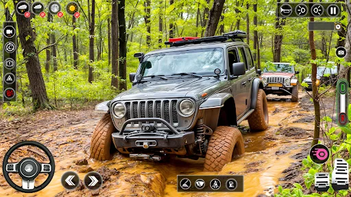 4×4 Jeep Driving Offroad Games ڈاؤن لوڈ کریں – بہترین آف روڈ تجربہ - Screenshot 1