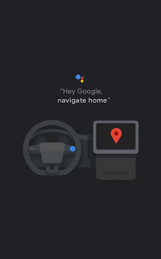 Google Assistant in the car ڈاؤن لوڈ کریں – محفوظ ڈرائیونگ - Screenshot 7