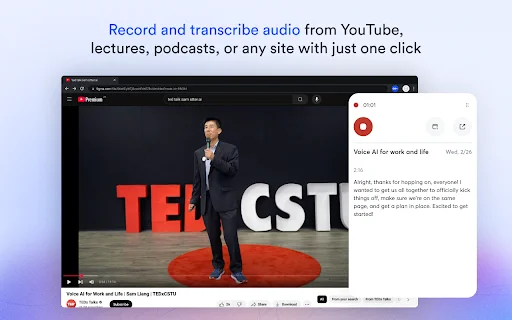 Otter.ai Chrome Extension ڈاؤن لوڈ کریں – لائیو ٹرانسکرپشن اور AI سمری - Screenshot 2