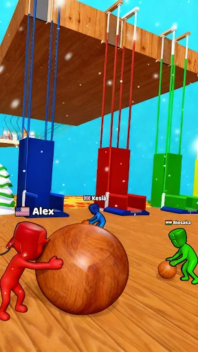 Snow Race 3D ڈاؤن لوڈ کریں – بہترین برفانی ریسنگ گیم - Screenshot 6