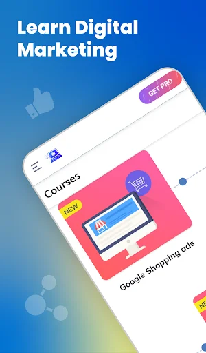 Learn Digital Marketing ایپ ڈاؤن لوڈ کریں – ڈیجیٹل مارکیٹنگ سیکھیں - Screenshot 1