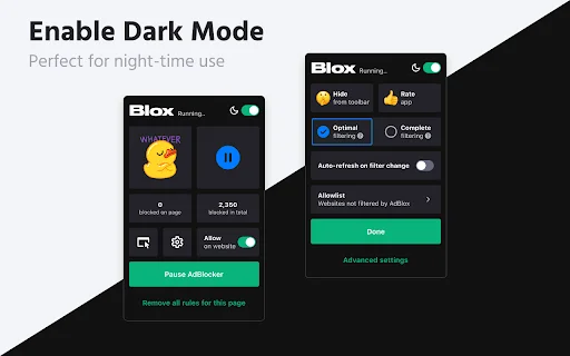 Adblock Ad Blocker Pro ڈاؤن لوڈ کریں – کروم کے لیے بہترین ایڈ بلاکر - Screenshot 3