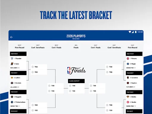 NBA: Live Games & Scores ڈاؤن لوڈ کریں – براہ راست NBA میچز دیکھیں - Screenshot 29