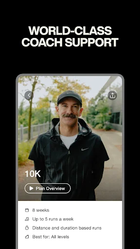 Nike Run Club ڈاؤن لوڈ کریں – رننگ ٹریکنگ اور فٹنس کوچ - Screenshot 5