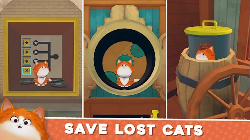 Cats in Time ڈاؤن لوڈ کریں – آرام دہ پہیلی گیم مفت میں حاصل کریں - Screenshot 27