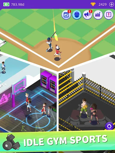 Idle GYM Sports ڈاؤن لوڈ کریں – بہترین فٹنس مینجمنٹ گیم - Screenshot 18