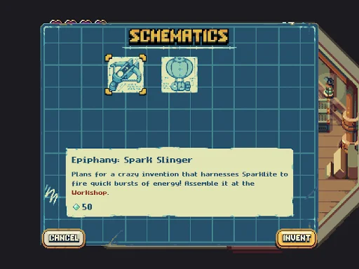 Sparklite ڈاؤن لوڈ کریں – ایک بہترین ایکشن ایڈونچر گیم - Screenshot 18